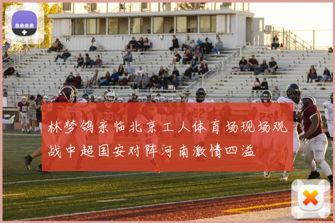 林梦鸽亲临北京工人体育场现场观战中超国安对阵河南激情四溢